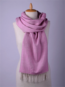 ILLANGO FASHION, HANDWOVEN SCARVES, silk scarf with silver threads